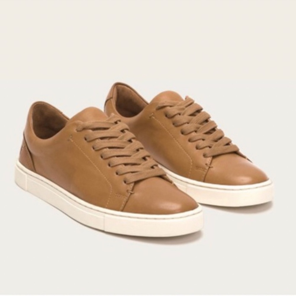 FRYE Ivy Low Lace in Tan